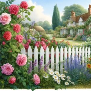 creative garden fences