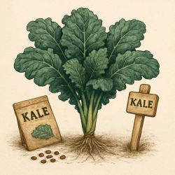 growing kale in your garden