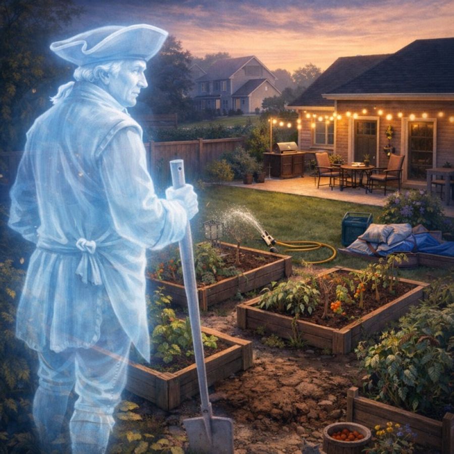 using time tested techniques in the garden