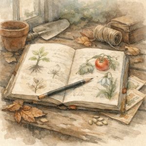 garden diary and journal