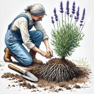 how to mound plants