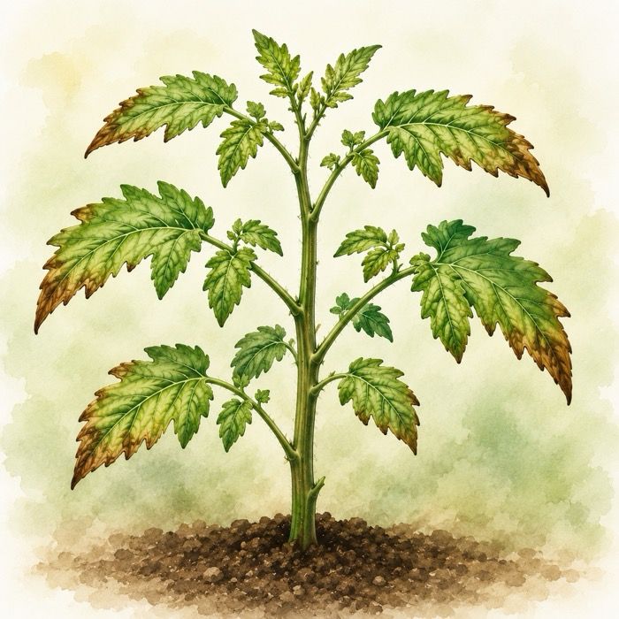 leaves turning brown