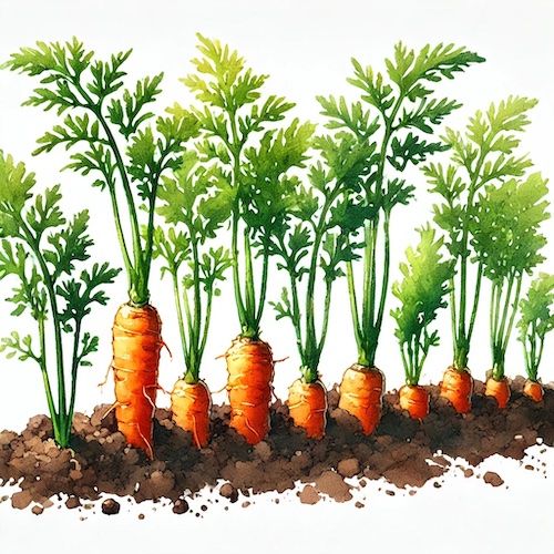 how to plant and grow carrots