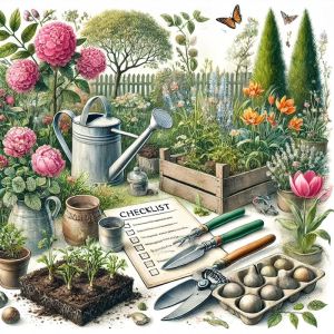 march garden checklist