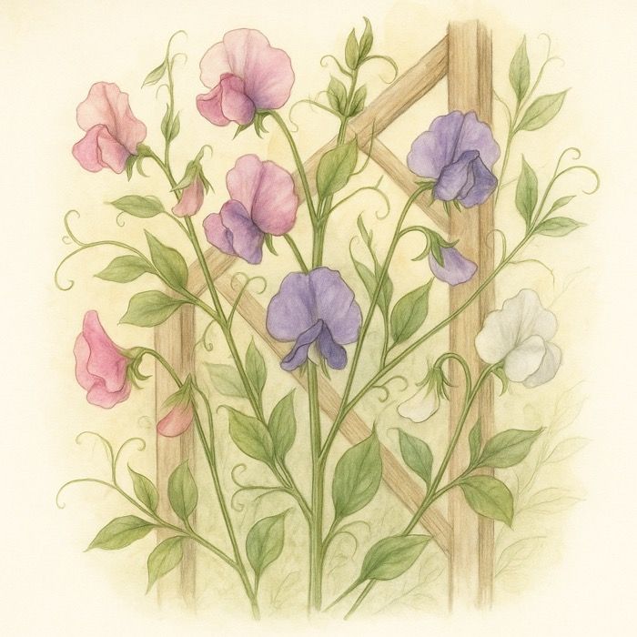 sweet peas and how to grow