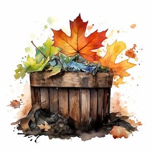 how to compost leaves