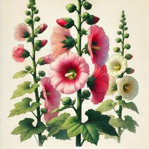 all about hollyhock