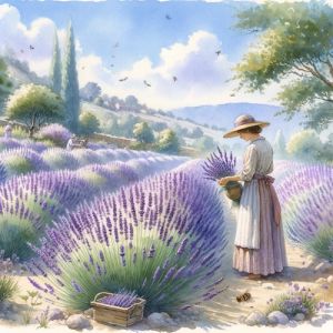 how to grow and harvest lavender