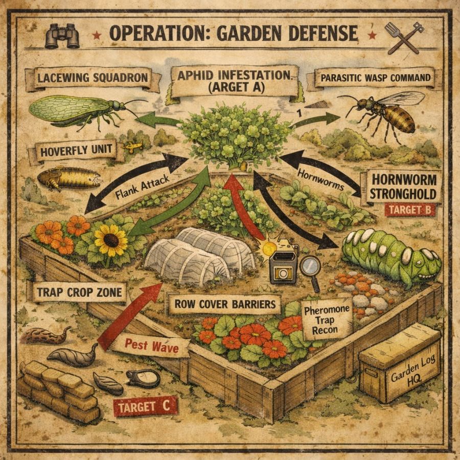 pest management for the home garden