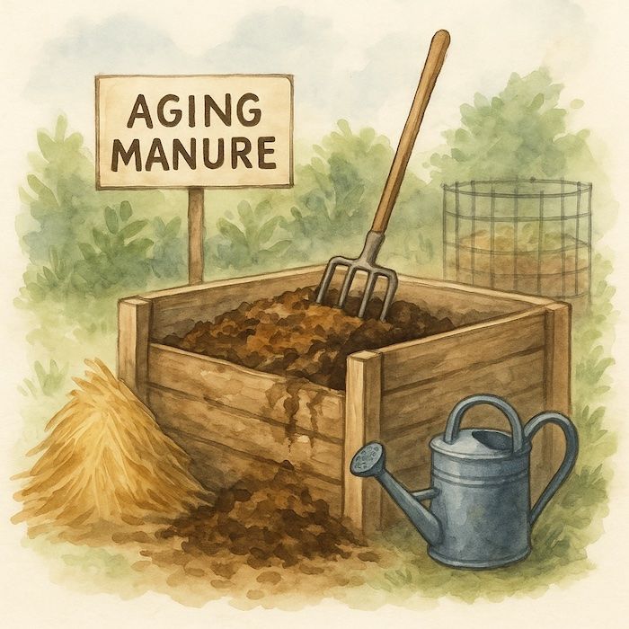 can i use fresh manure