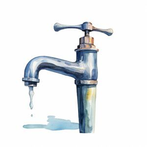 repairing outdoor dripping faucets