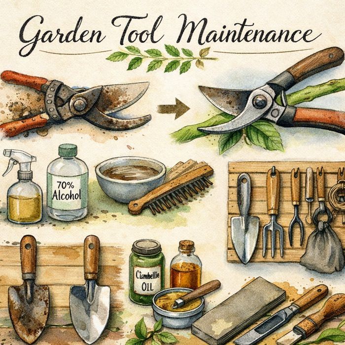 garden tool care