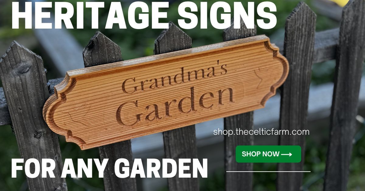 wood garden signs