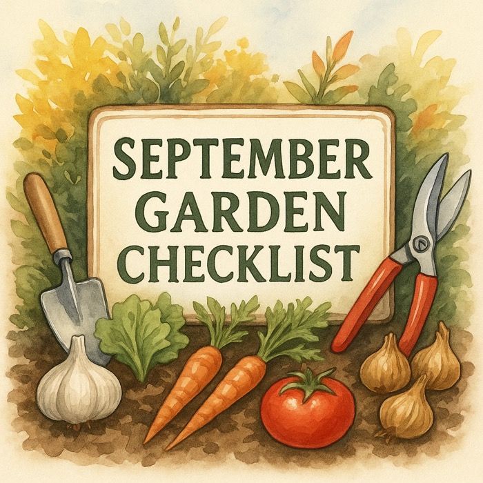 september checklist for the garden