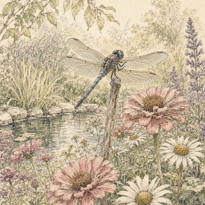 are dragonflies good for your garden