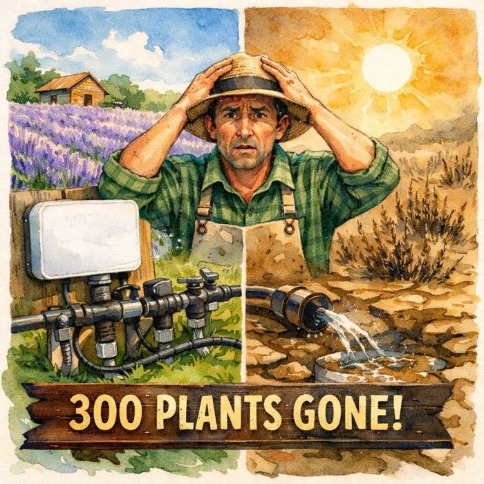 prevent drip irrigation failure