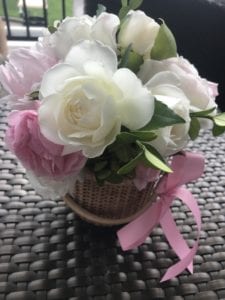 Baby shower flowers
