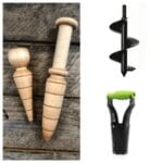 bulb planting tools for tulips, daffodils, hyacinth and crocus