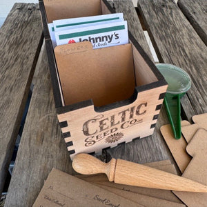 Maple seed organizer & storage box set