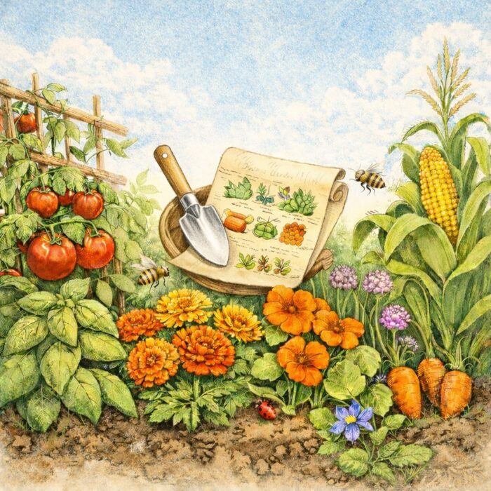 The Complete Companion Planting Guide – What to Grow Together