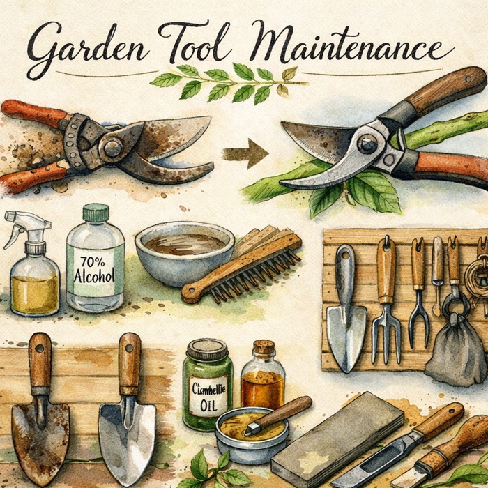 The Silent Garden Killer — Why Your Tools Need a “Spa Day”