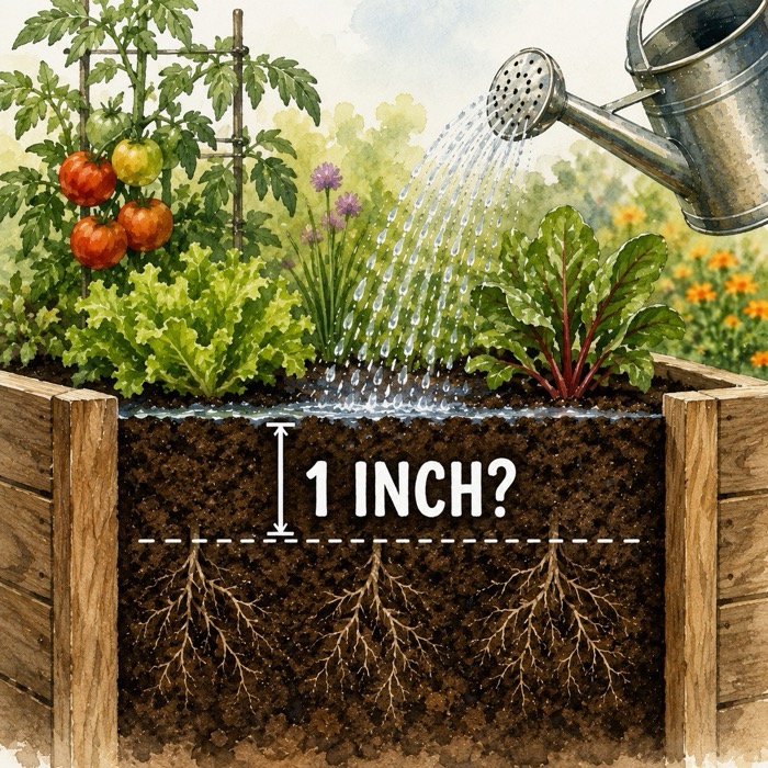 What Does “1 Inch of Water” Really Mean in Gardening? (And How to Measure It)