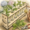 How to Propagate Hydrangeas in Water Using Test Tubes