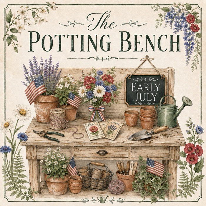 July Garden Signals: Yellow Leaves, Peony Aftercare & the Knee-High Rule